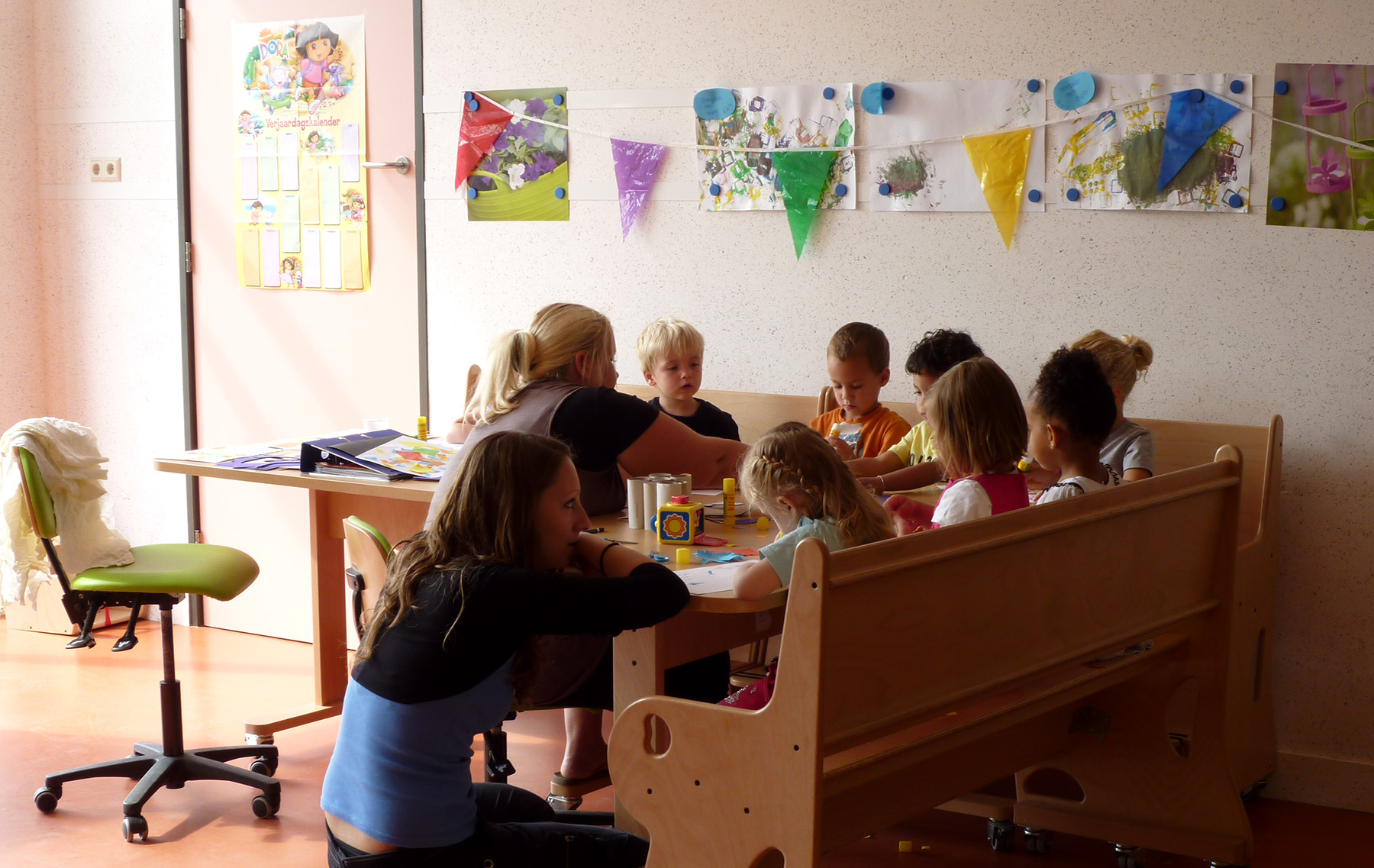 Groepsoverstijgend clusteren van kinderen 